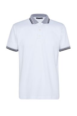 TRENDYOL MAN Siyah Slim/Dar Kesim %100 Pamuklu Polo Yaka T-shirt TMNSS22PO00014 - Trendyolmilla фото 23