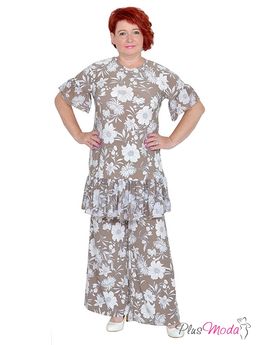 Брюки Модель №1265 размеры 44-84 - Plusmoda фото 3