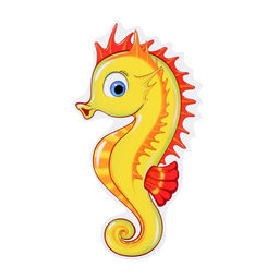 Набор для оформления «Весёлые морские обитатели», 10 деталей, 14.5×14.5 см