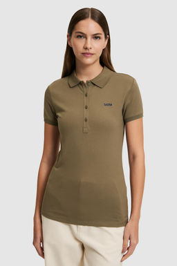 Kad_n Haki Polo Yaka Basic Ti__rt - U.s. polo assn фото 3