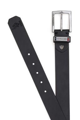 Мужской черный пояс