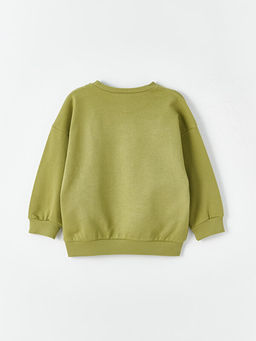 Bask?l? Uzun Kollu Erkek Bebek Sweatshirt 2li - Waikiki фото 3