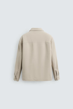 COMFORT TEXTURED OVERSHIRT - Zara фото 9