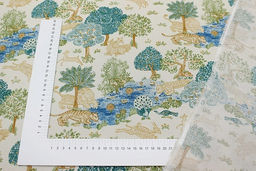 Штапель Сафари Парк, ш.1.4м, вискоза-100%, 110гр/м.кв - Купава фото 4