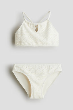 Bikini efecto crochet