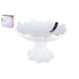 Блюдо сервировочное на ножке 25х15.5см 9265