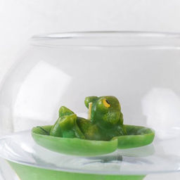 Свеча Лягушка-символ денег 5,5х7,5 см / YEH035B /уп 128/АКЦИЯ - Галеонтрейд фото 5