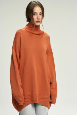 Свитер Oversized Terracotta
