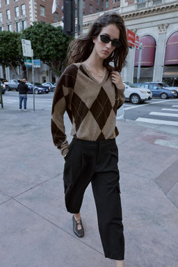 CARROT FIT CARGO TROUSERS - Zara фото 5