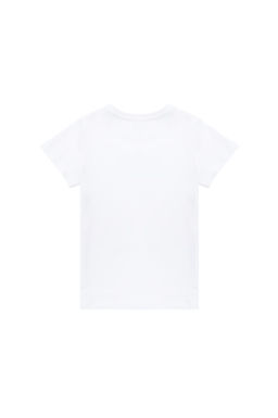 Белая футболка с круглым вырезом для мальчиков - U.s. polo assn фото 2