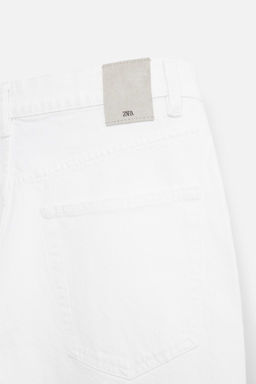 REGULAR FIT DENIM BERMUDA SHORTS - Zara фото 42