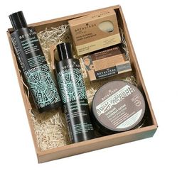 Подарочный набор ароматерапи Гидра большой,увлажняющий шамп,увлажняющий бальзам,Сахарный скраб для т - Botavikos фото 3