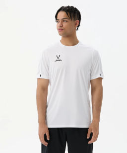 Футболка тренировочная JOGEL PREMIER PerFormDRY Training Poly Tee, белый  фото 6