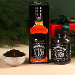 Подарочный чай чёрный Первому во всем, 50 г. (18+)