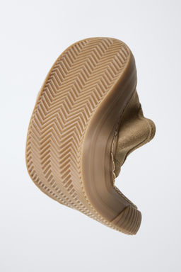 BAREFOOT LEATHER SNEAKERS - Zara фото 3