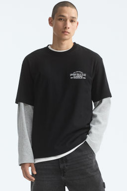 Camiseta con motivo estampado Loose Fit - H&m фото 26