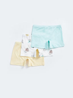 Bask?l? K?z ?ocuk Boxer 3l? - Waikiki фото 2