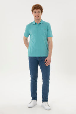 Мужская мятная футболка - U.s. polo assn фото 11