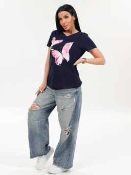 IV-CAPRIZ Поликсена - футболка чернильный