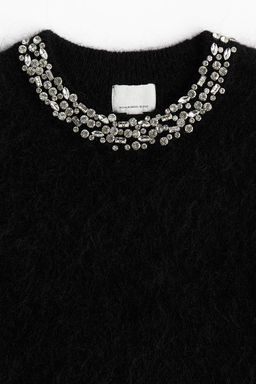 Top en mezcla de mohair con strass - H&m фото 6