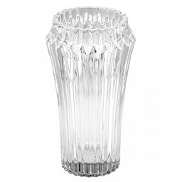 Ваза стеклянная для цветов "Авиньон" 1,15л, д11см, h24см, основание д8,9см, под хрусталь, в коробке (Китай)