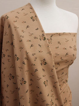 Теплый хлопок Изадора цв.миндальный, ш.1.48м, хлопок-100%, 160гр/м.кв - Купава фото 4