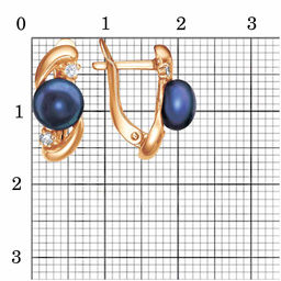 СЕРЬГИ 34815043Кч