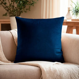 Подушка декоративная Этель цв. синий, 30*30см, велюр  фото 5