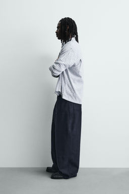 STUDDED CARPENTER TROUSERS - Zara фото 4