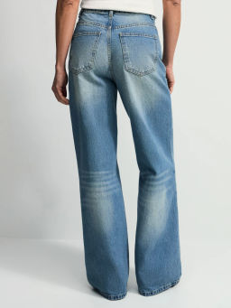 Джинсы wide leg с высокой посадкой / Zarina фото 6