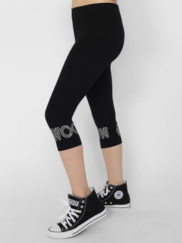 CRB wear/CSJG 70391-22-378 Бриджи для девочки,черный/Ex.Cherubino  фото 3