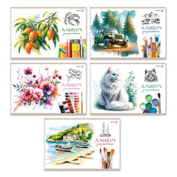 Светоч А258 Альбом для рисования 100 г/м2 A4 29.5 х 20.2 см 40 л. на скобе 5 шт. 01709 Идеальный образ  фото 13