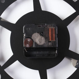 Часы настенные интерьерные «Дайс», серия: Лофт, металл, бесшумные, плавный ход, d=60 см, от батарейки 1хАА