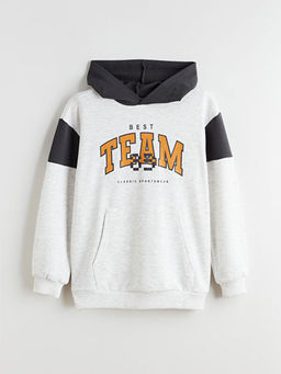 Kap??onlu Erkek ?ocuk Sweatshirt