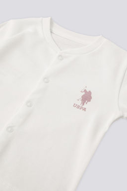 Комплект из 3 белых пинеток для маленьких девочек - U.s. polo assn фото 3