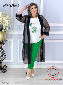 Костюм тройка Идеалвключает майку, брюки и накидку - Bruno фото 2