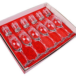 MS160+1022-07-01 Набор бокалов+стопок Флер (х5) - Mayer&boch фото 3