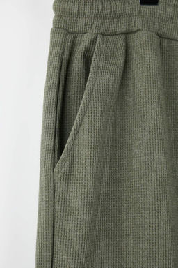 TRENDYOL MAN Siyah Buyuk Beden Oversize/Genis Kesim Dokulu Esofman Alt? TMNSS25AJ00004 - Trendyolmilla фото 12