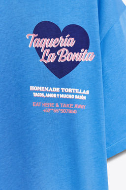 TEXT PRINT T-SHIRT - Zara фото 9
