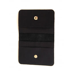 Обложка пропуск/карточка/проездной Croco-фк-1002 натуральная кожа синий тем шора (1008) 262566  фото 2