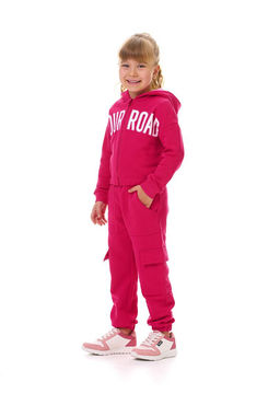 Кофта (толстовка) на молнии с капюшоном д/дев. Сиена