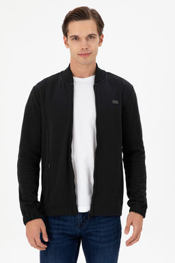 Мужской черный вязаный кардиган Неожиданная скидка в корзине - U.s. polo assn фото 8