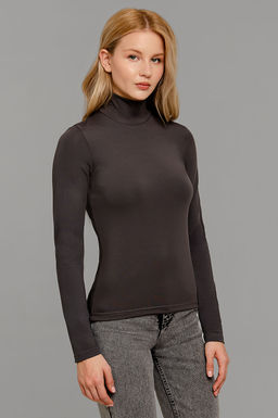 Арт.12803/6 Водолазка женская  42-50 (5 шт) Цвет:графит