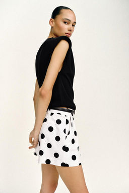 DARTED BERMUDA SHORTS WITH BELT - Zara фото 29
