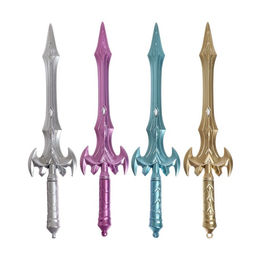 Цена за 12 шт. Ручка - прикол гелевая «Меч», МИКС