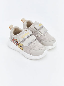 Winnie The Pooh Bask?l? Erkek Bebek Spor Ayakkab?