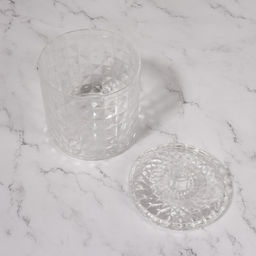 Органайзер для хранения, 1 секция, с крышкой, d=10×12.5 см, прозрачный