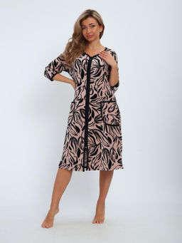 Халат велюровый на молнии (941-6) - Плиона фото 18