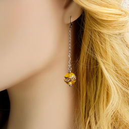 Серьги из муранского стекла