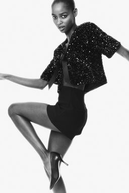 Blusa de lentejuelas - H&m фото 3